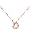 Gemshine - Damen - Herz - Halskette - Anhänger - 925 Silber - Rose Vergoldet - 1,1 cm – Bild 3