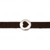 Gemshine - Damen - Armband - Herz - Liebe - WISHES - Braun Dunkel - Magnetverschluss – Bild 3