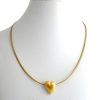 Gemshine - Damen - Herz - Halskette - Anhänger - 925 Silber - Vergoldet - 2 cm – Bild 3