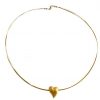 Gemshine - Damen - Herz - Halskette - Anhänger - 925 Silber - Vergoldet - 2 cm – Bild 5