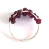 Gemshine - Damen - Ring - 925 Silber - Granat - Dunkelrot, Ringgröße:58 (18.5) – Bild 5