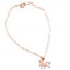GEMSHINE Armband mit Einhorn. Armkette aus 925 Silber mit einer Länge von 18 cm. Massiv 925 Silber, vergoldet, rosé vergoldet. Made in Spanien. Geschenketui – Bild 5