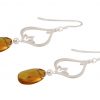 GEMSHINE Damenohrringe aus 925 Silber mit YOGA Mandala Lotusblumen und goldgelbe Citrinen hervorragender Qualität. Made in Madrid / Spanien. Im eleganten Schmucketui mit Geschenkverpackung geliefert. – Bild 4