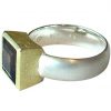 Gemshine - Damen - Ring - Silber 925 - Vergoldet - Rauchquarz - Braun, Ringgröße:56 (17.8) – Bild 4