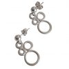 Gemshine - Damen - Ohrringe - 925 Silber - BUBBLES - 2 cm – Bild 4