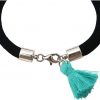 Gemshine - Damen - Armband - 925 Silber - Edelstein - Aqua Chalcedon - BEE - Biene - Grün - Schwarz – Bild 4