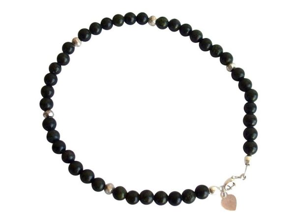 Gemshine - Damen - Armband  -  Serpentin - Vergoldet - Edelstein - Grün – Bild 4