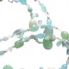 Gemshine - Damen - Halskette  - Lariat - Aquamarin - Perlen - Blau - Weiß - 120 cm – Bild 5